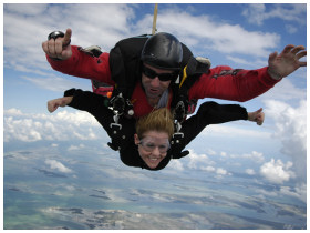 Skydiving in Key West